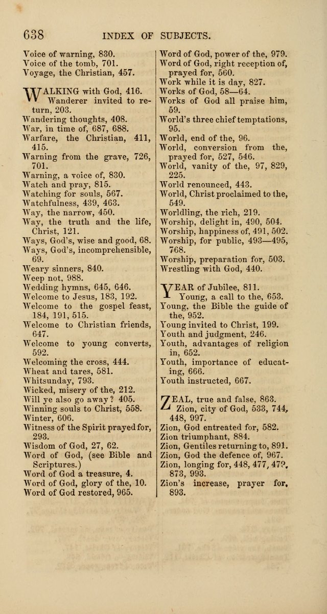 Hymns: selected and original, for public and  private worship (4th ed. 3rd rev. ed.) page 668