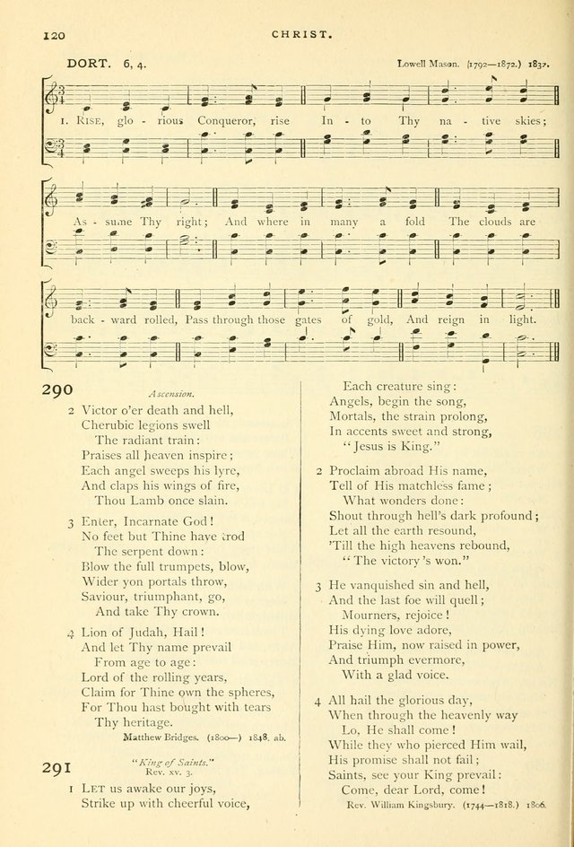 Hymns and Songs of Praise for Public and Social Worship page 122