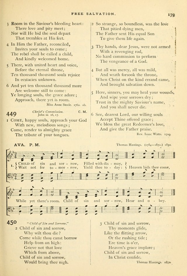 Hymns and Songs of Praise for Public and Social Worship page 181