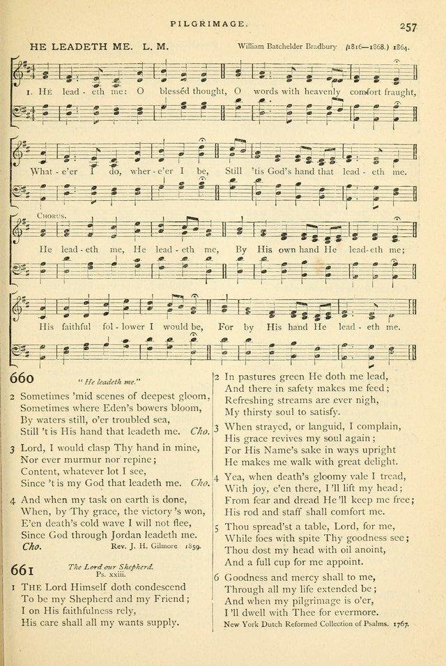 Hymns and Songs of Praise for Public and Social Worship page 261