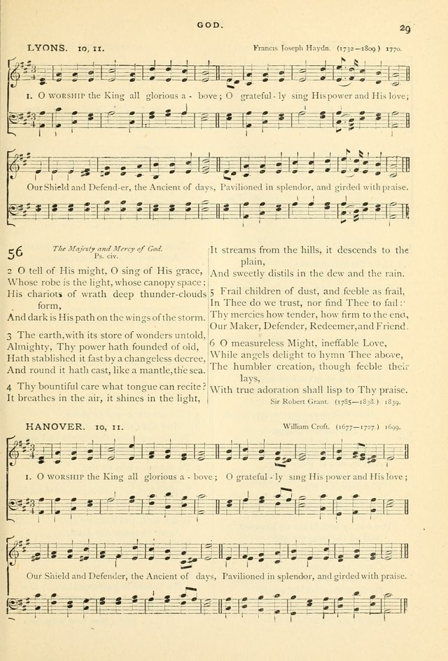 Hymns and Songs of Praise for Public and Social Worship page 29