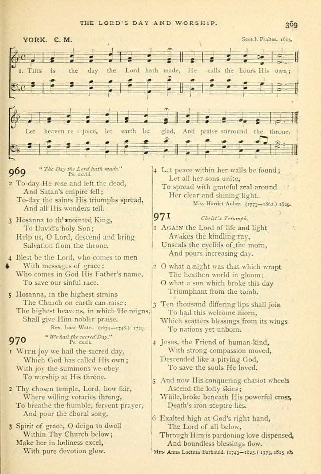 Hymns and Songs of Praise for Public and Social Worship page 375