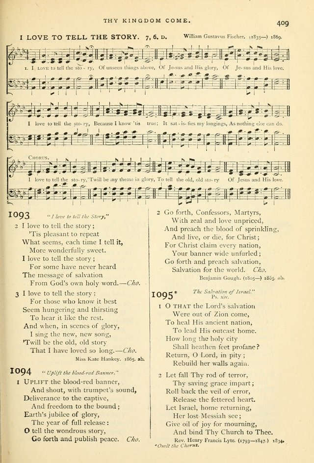 Hymns and Songs of Praise for Public and Social Worship page 417