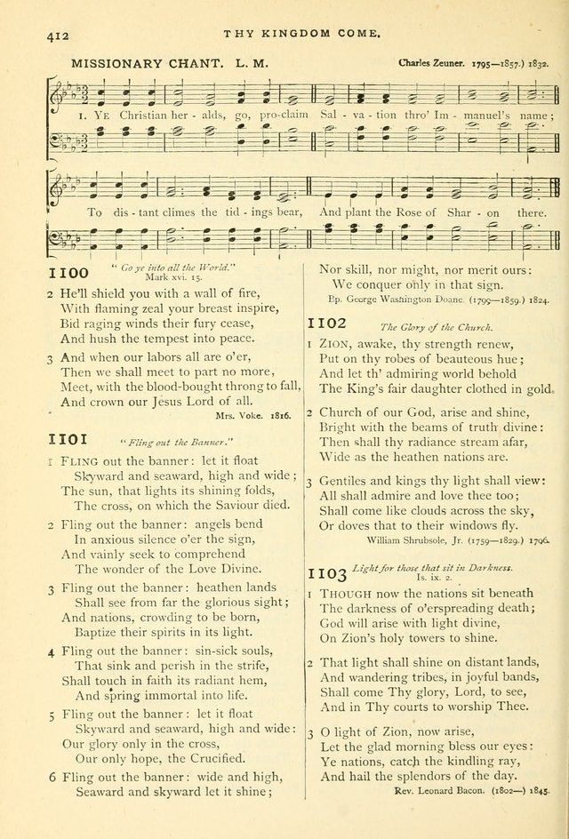 Hymns and Songs of Praise for Public and Social Worship page 420