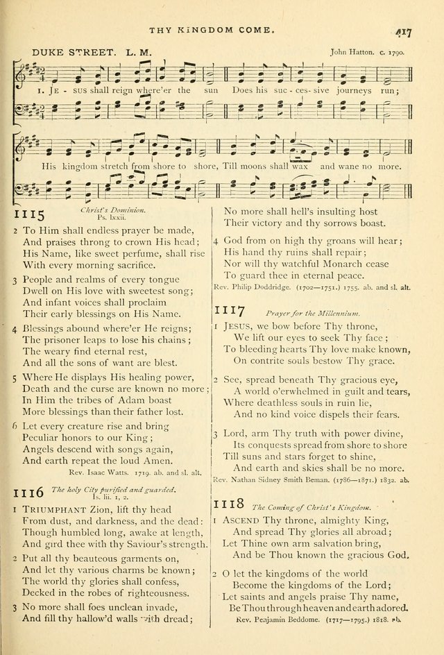 Hymns and Songs of Praise for Public and Social Worship page 425