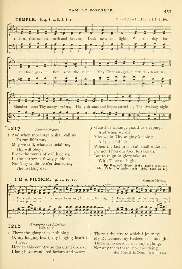 Hymns and Songs of Praise for Public and Social Worship page 461