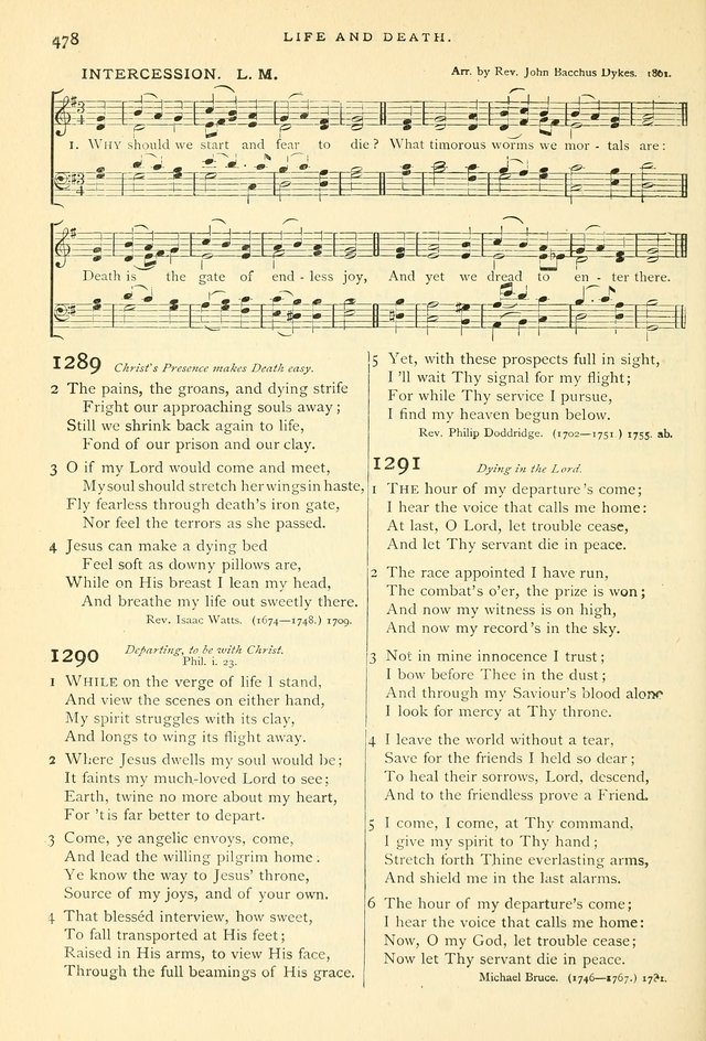 Hymns and Songs of Praise for Public and Social Worship page 486