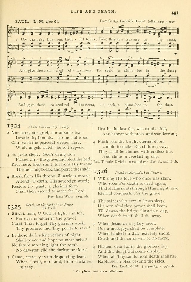 Hymns and Songs of Praise for Public and Social Worship page 499