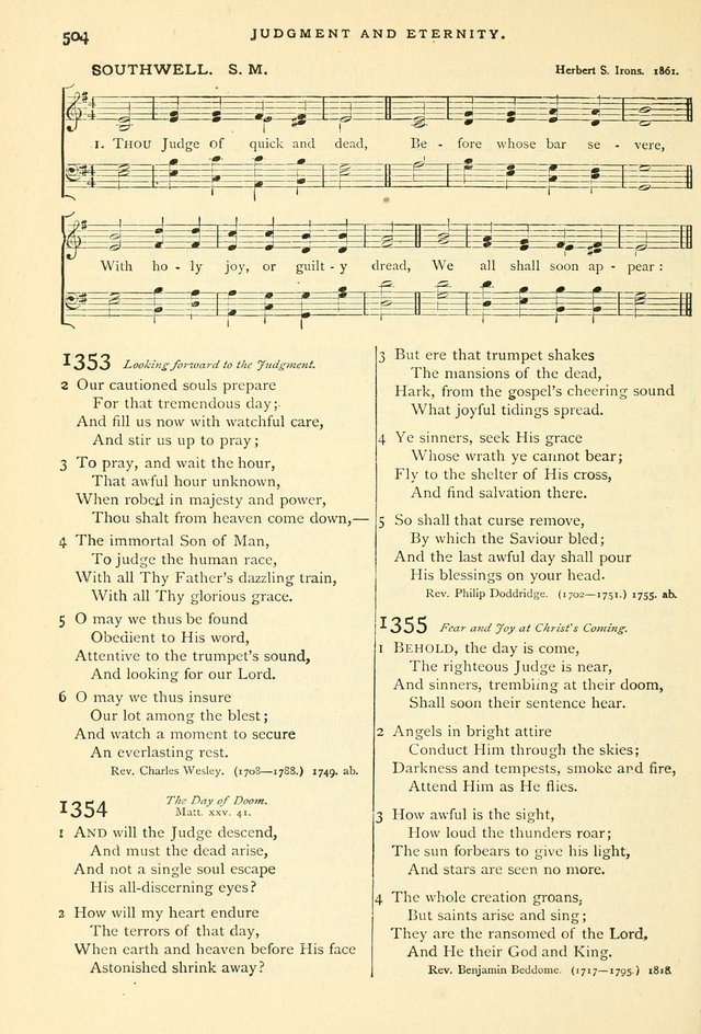 Hymns and Songs of Praise for Public and Social Worship page 518