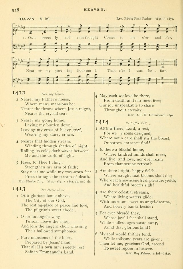 Hymns and Songs of Praise for Public and Social Worship page 540