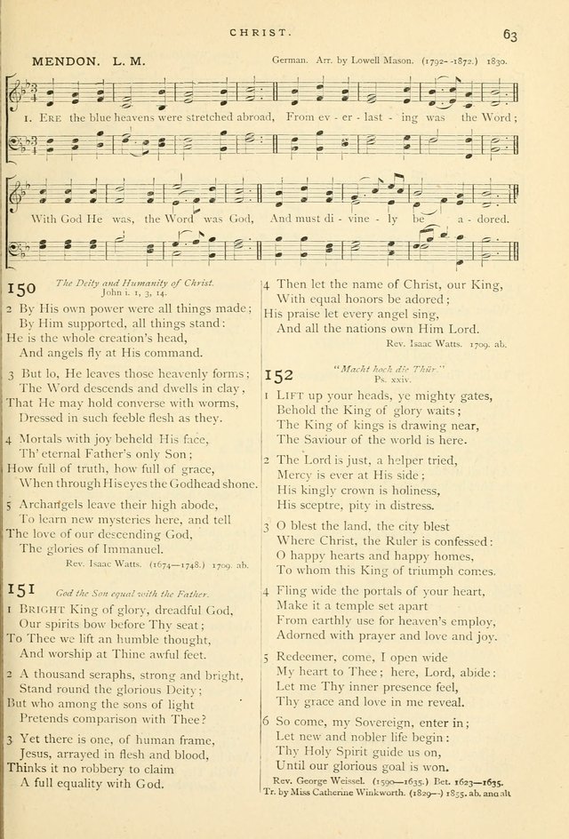 Hymns and Songs of Praise for Public and Social Worship page 63