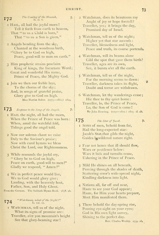 Hymns and Songs of Praise for Public and Social Worship page 73