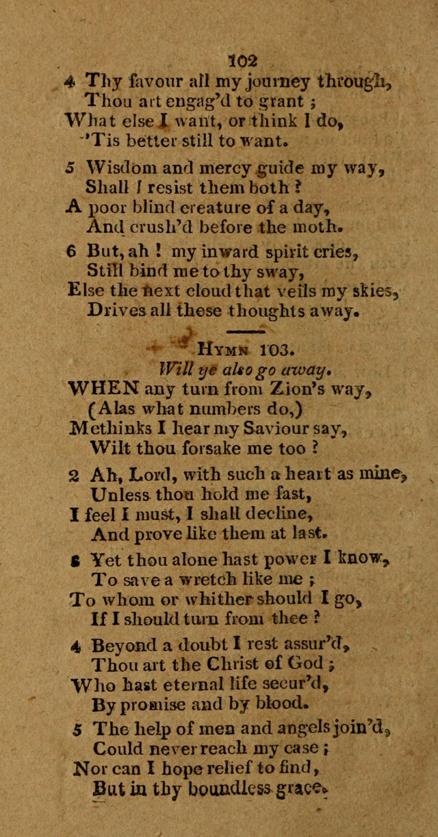 Hymns and Spiritual Songs (New ed.) page 100