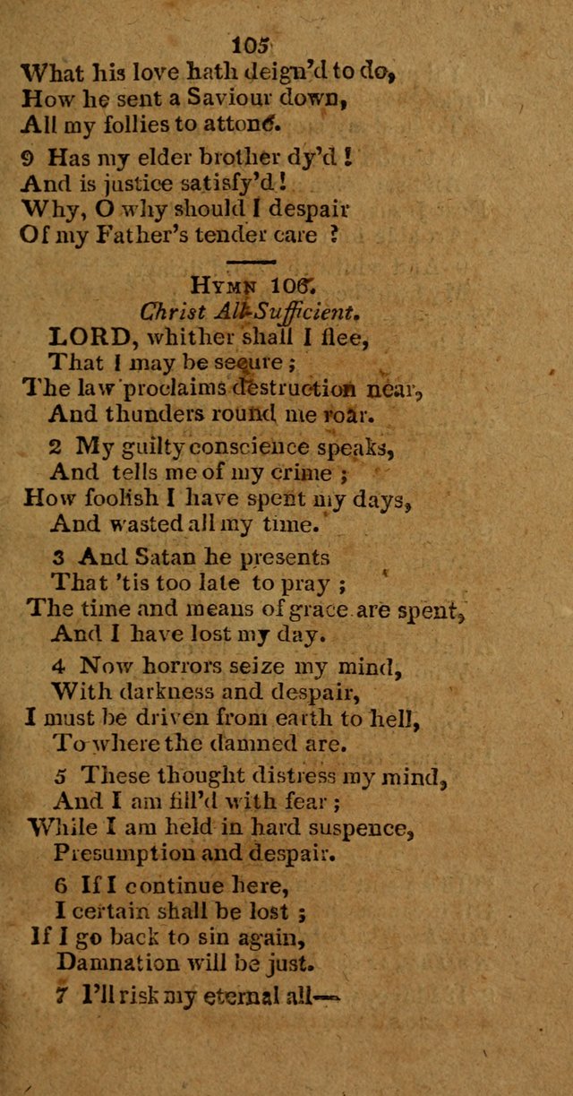 Hymns and Spiritual Songs (New ed.) page 103