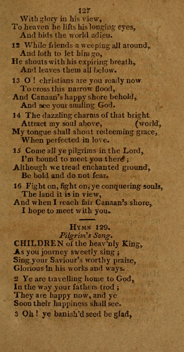 Hymns and Spiritual Songs (New ed.) page 125