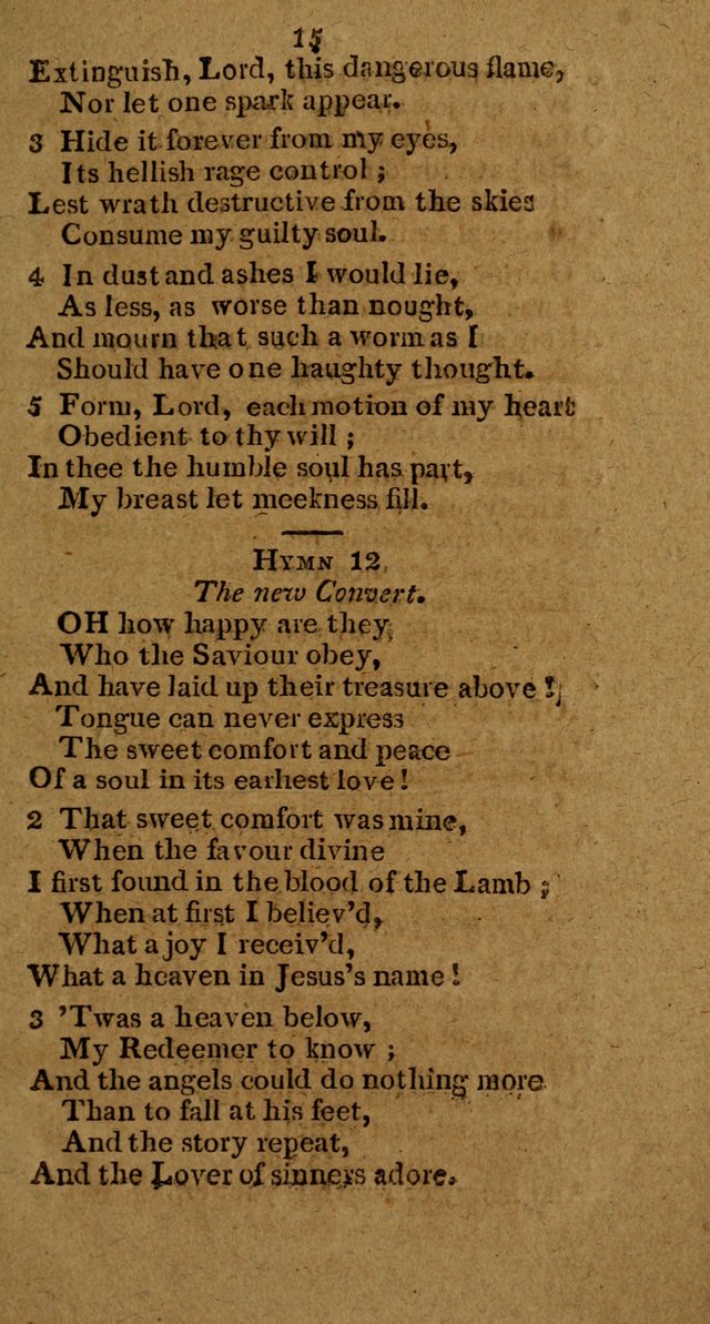 Hymns and Spiritual Songs (New ed.) page 13