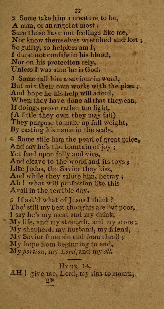 Hymns and Spiritual Songs (New ed.) page 15