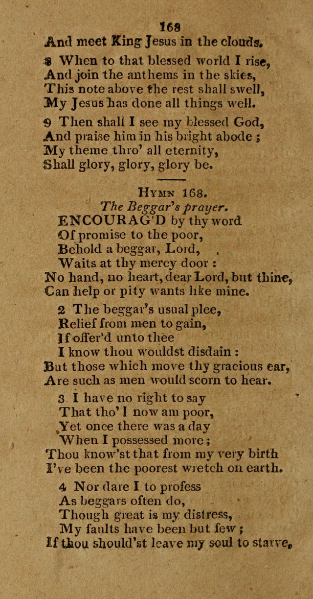 Hymns and Spiritual Songs (New ed.) page 166