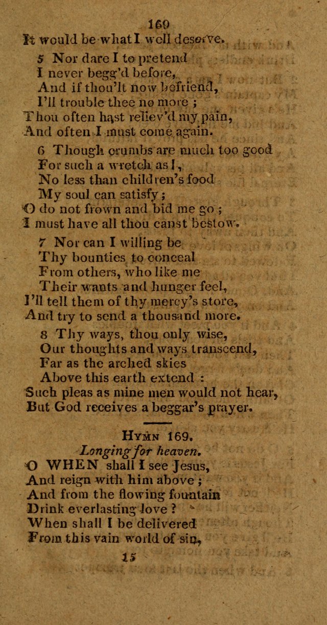 Hymns and Spiritual Songs (New ed.) page 167