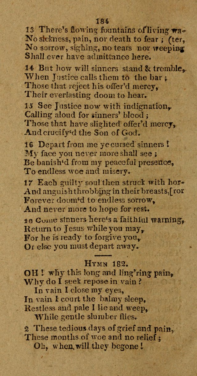 Hymns and Spiritual Songs (New ed.) page 182