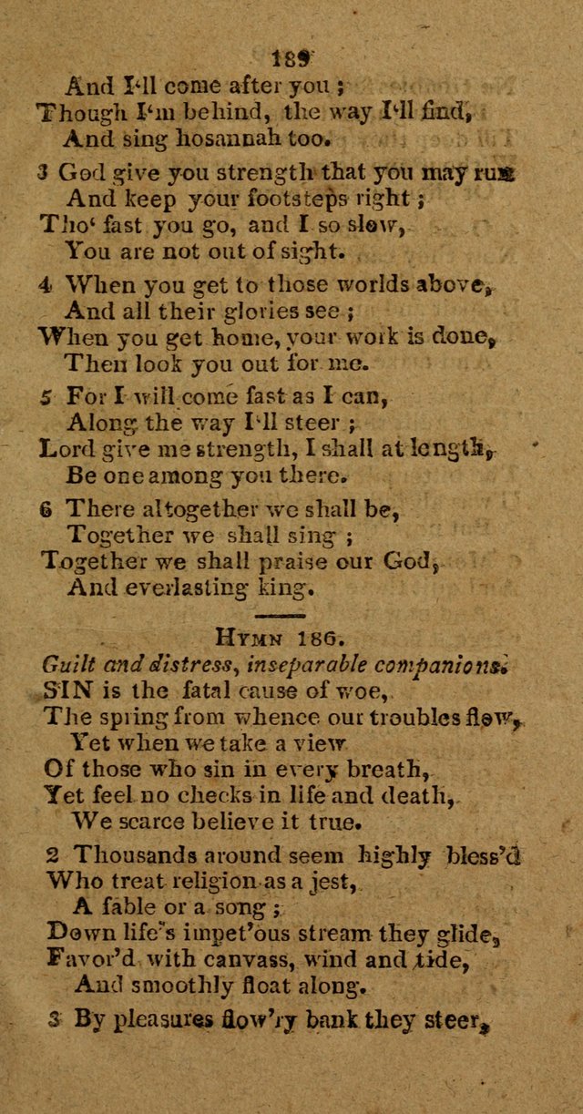 Hymns and Spiritual Songs (New ed.) page 187