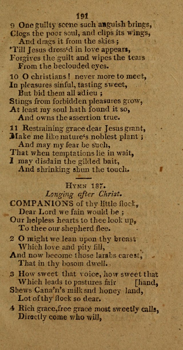 Hymns and Spiritual Songs (New ed.) page 189