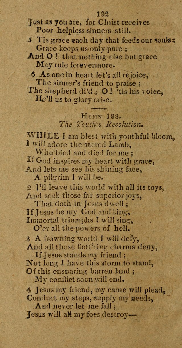 Hymns and Spiritual Songs (New ed.) page 190