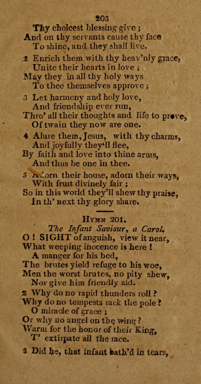 Hymns and Spiritual Songs (New ed.) page 203