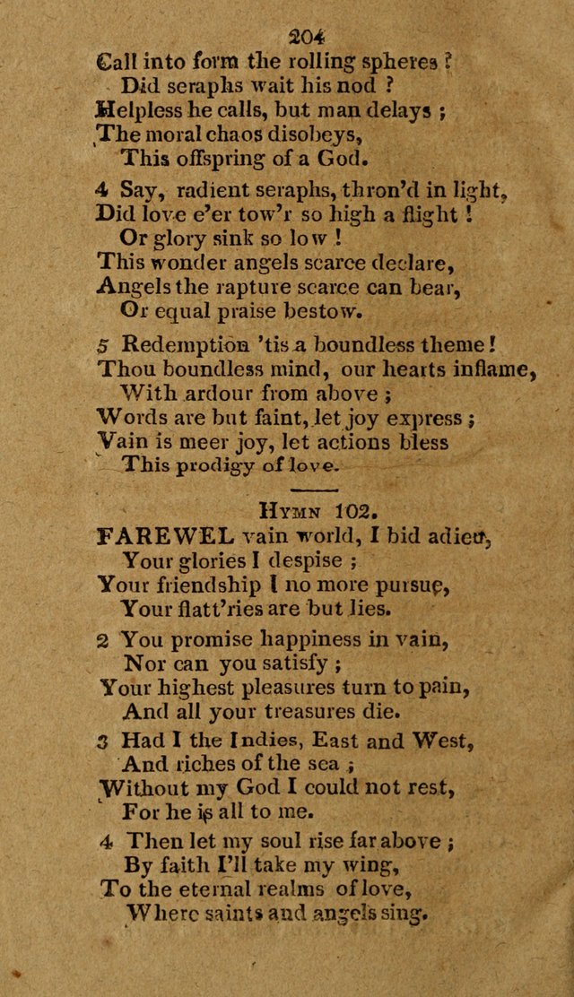 Hymns and Spiritual Songs (New ed.) page 204