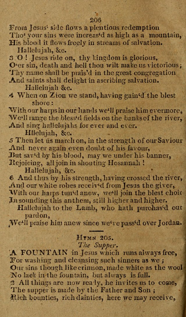 Hymns and Spiritual Songs (New ed.) page 206