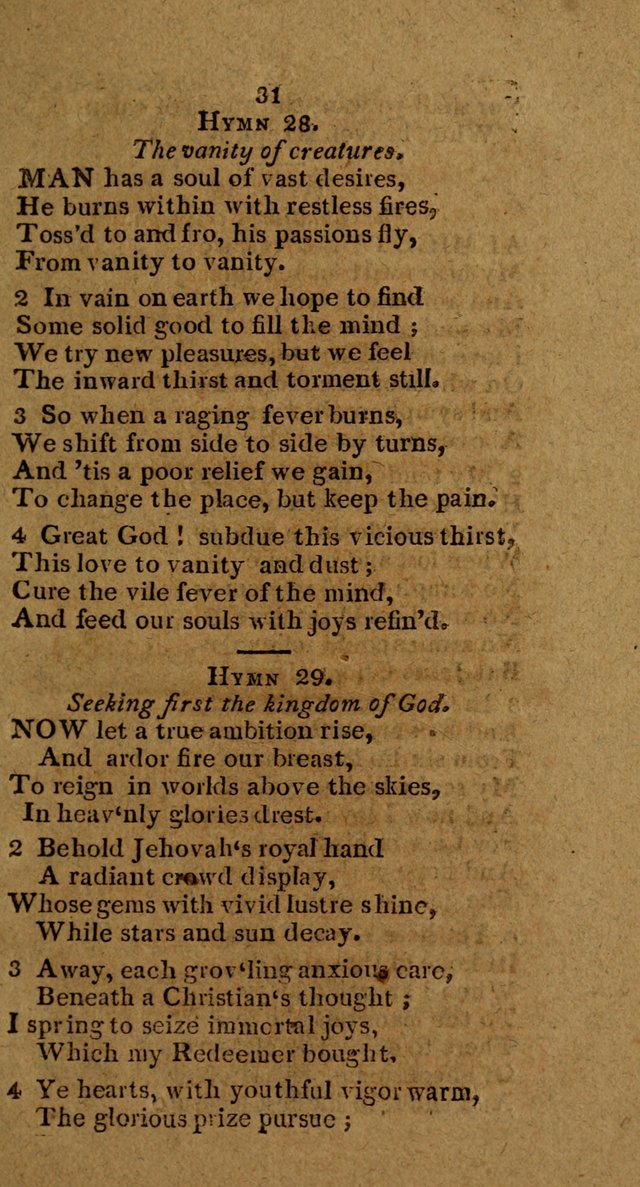 Hymns and Spiritual Songs (New ed.) page 29