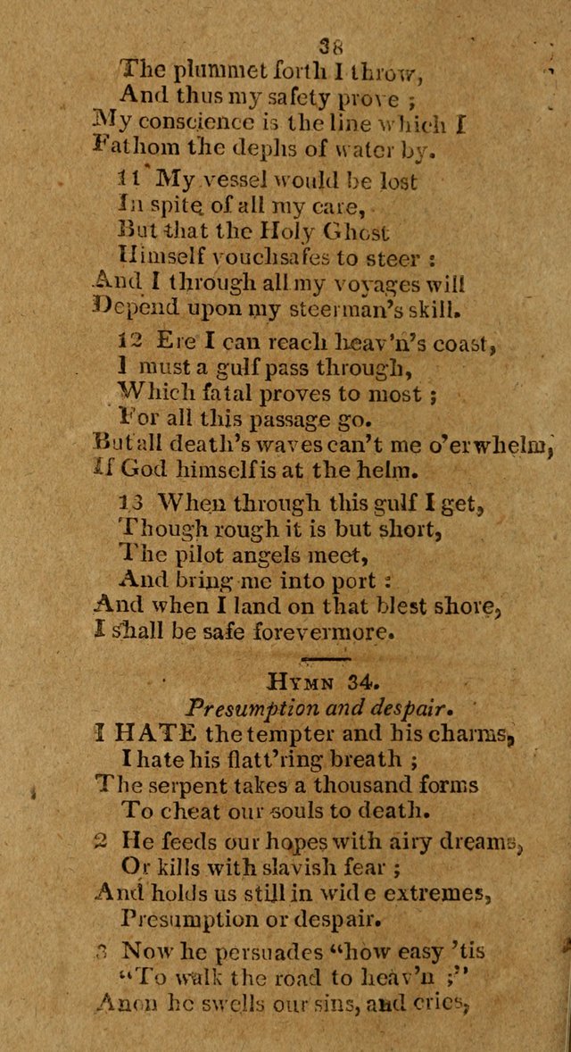 Hymns and Spiritual Songs (New ed.) page 36