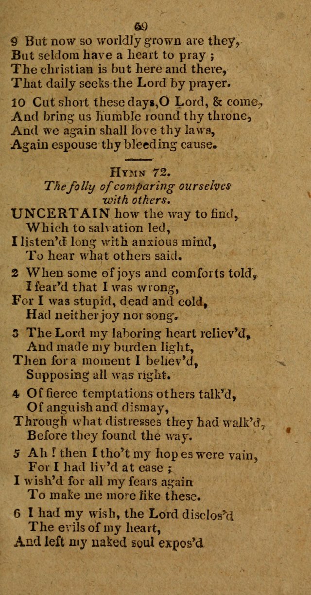 Hymns and Spiritual Songs (New ed.) page 67