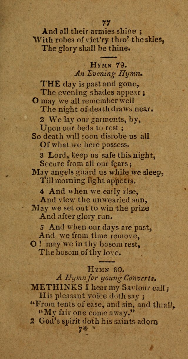 Hymns and Spiritual Songs (New ed.) page 75