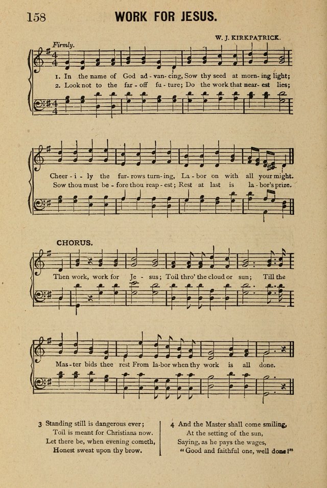 The Helper in Sacred Song: for Sunday-schools, churches, and devotional services page 158