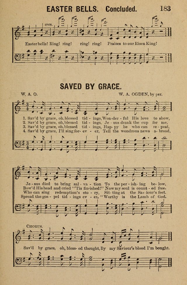 The Helper in Sacred Song: for Sunday-schools, churches, and devotional services page 183