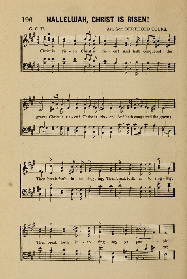 The Helper in Sacred Song: for Sunday-schools, churches, and devotional services page 196