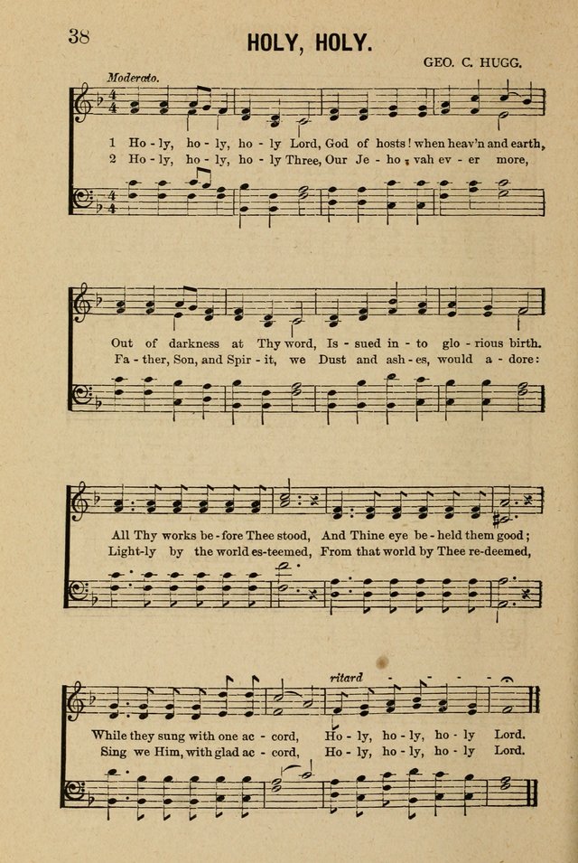 The Helper in Sacred Song: for Sunday-schools, churches, and devotional services page 38