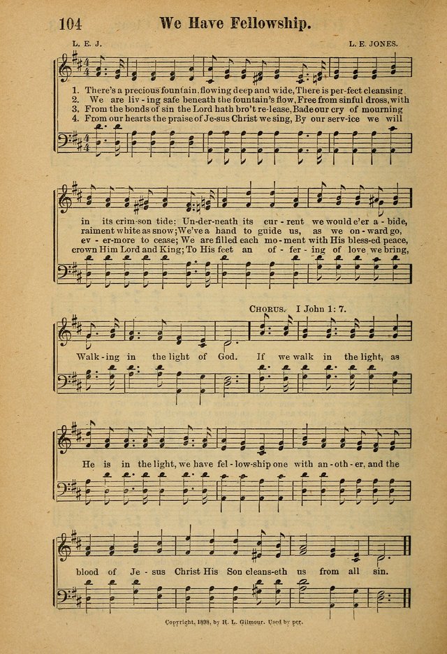 Hymns and Spiritual Songs page 104