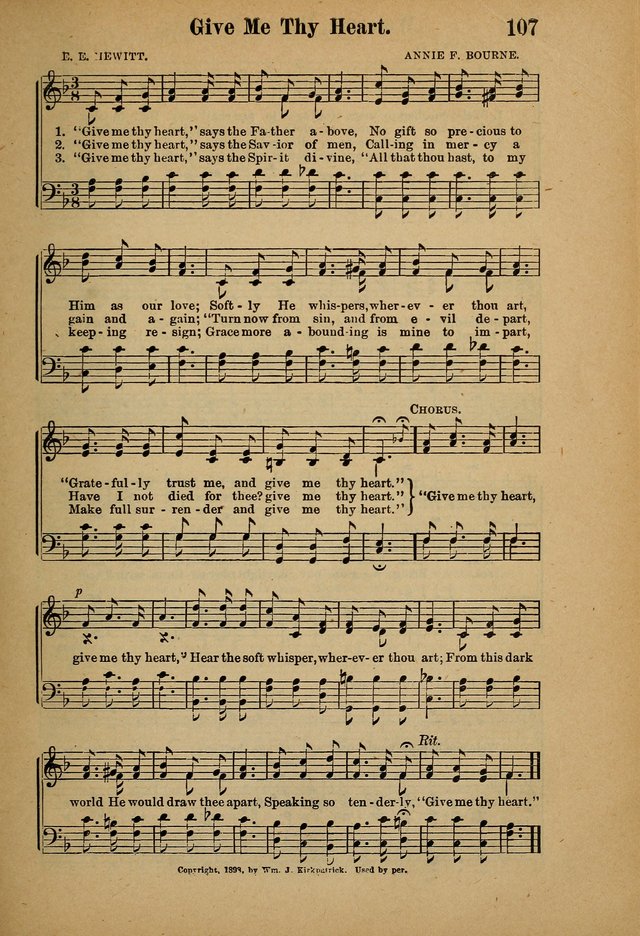 Hymns and Spiritual Songs page 107