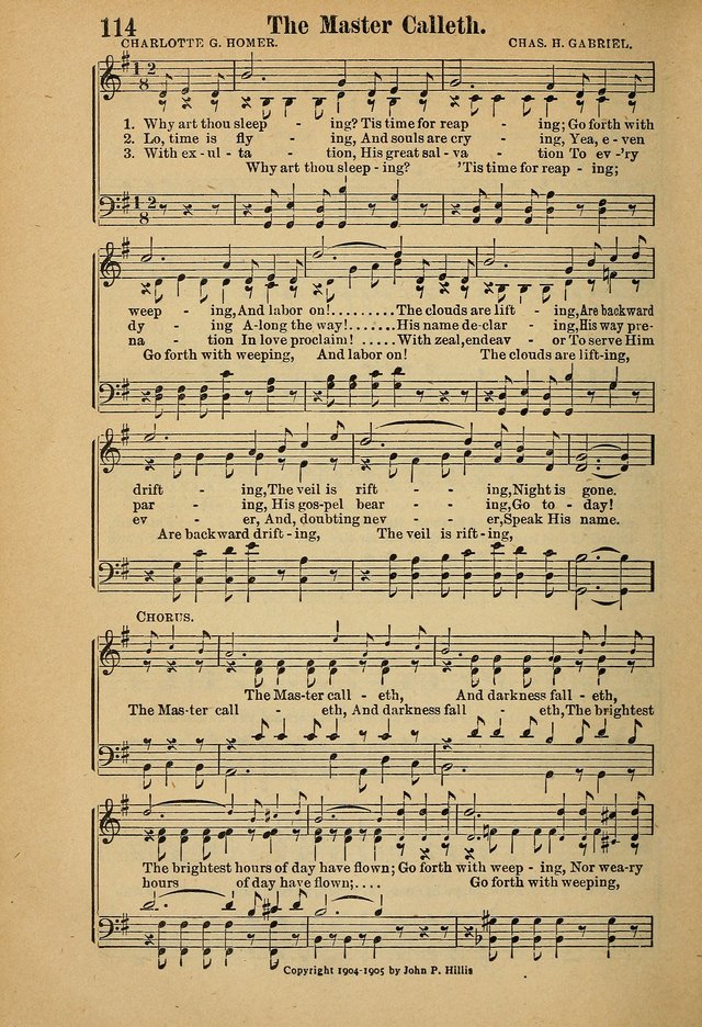 Hymns and Spiritual Songs page 114