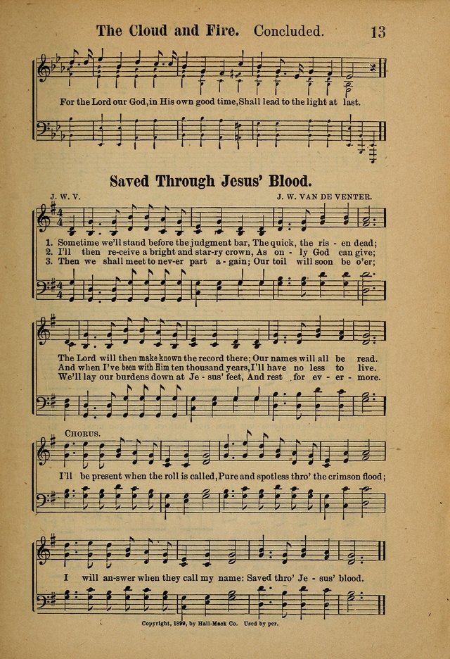 Hymns and Spiritual Songs page 13