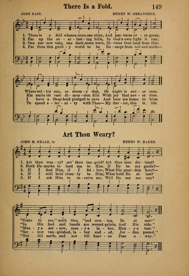 Hymns and Spiritual Songs page 149