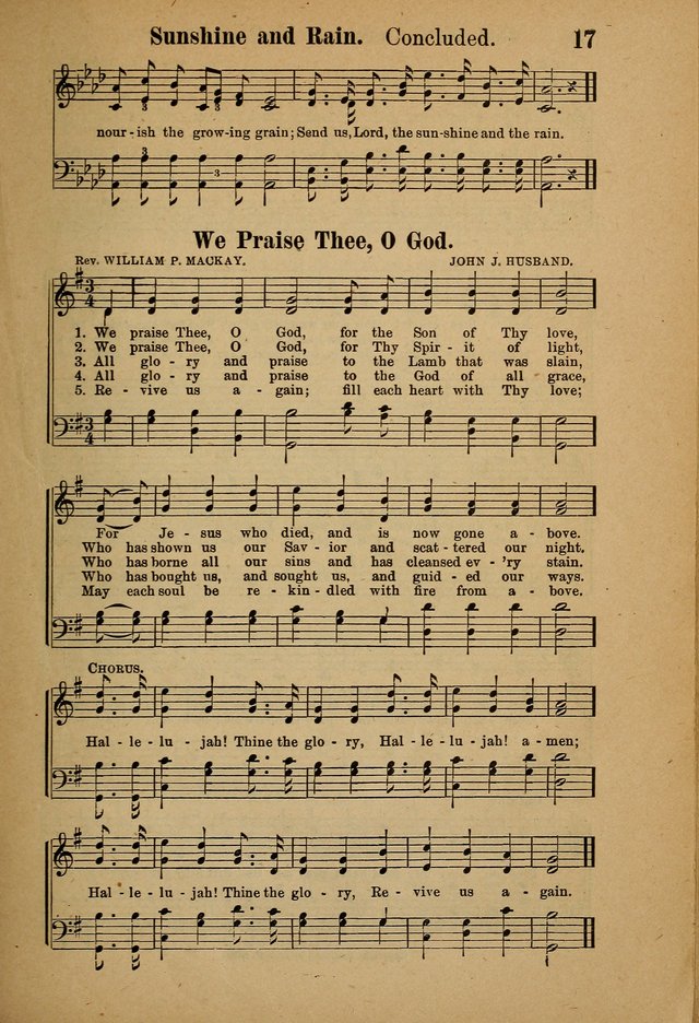 Hymns and Spiritual Songs page 17