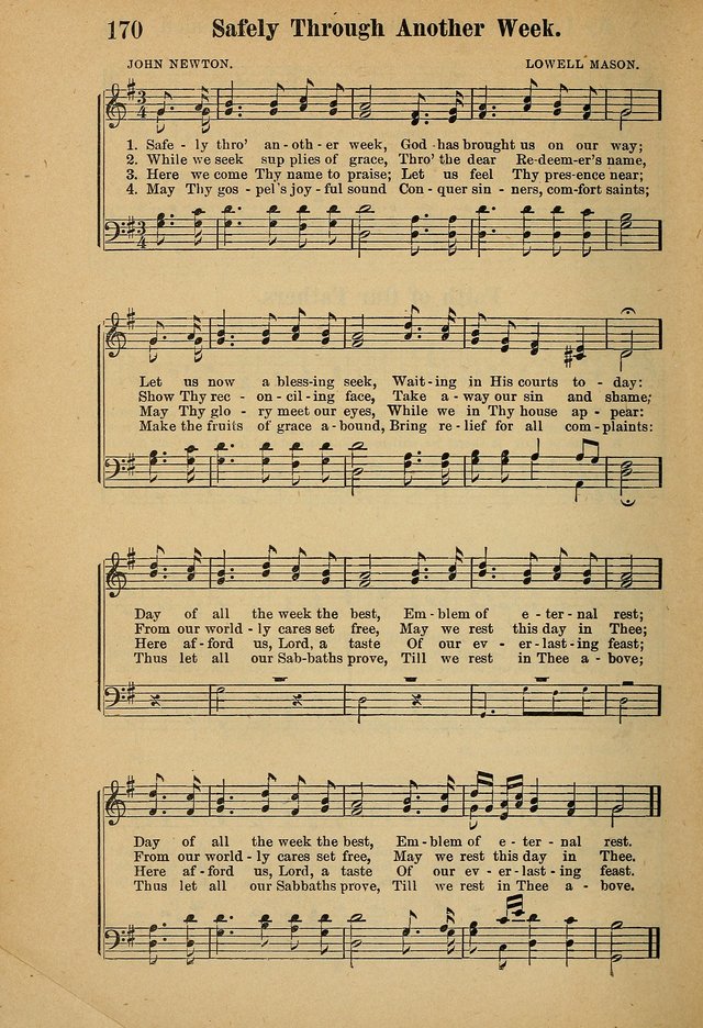 Hymns and Spiritual Songs page 170