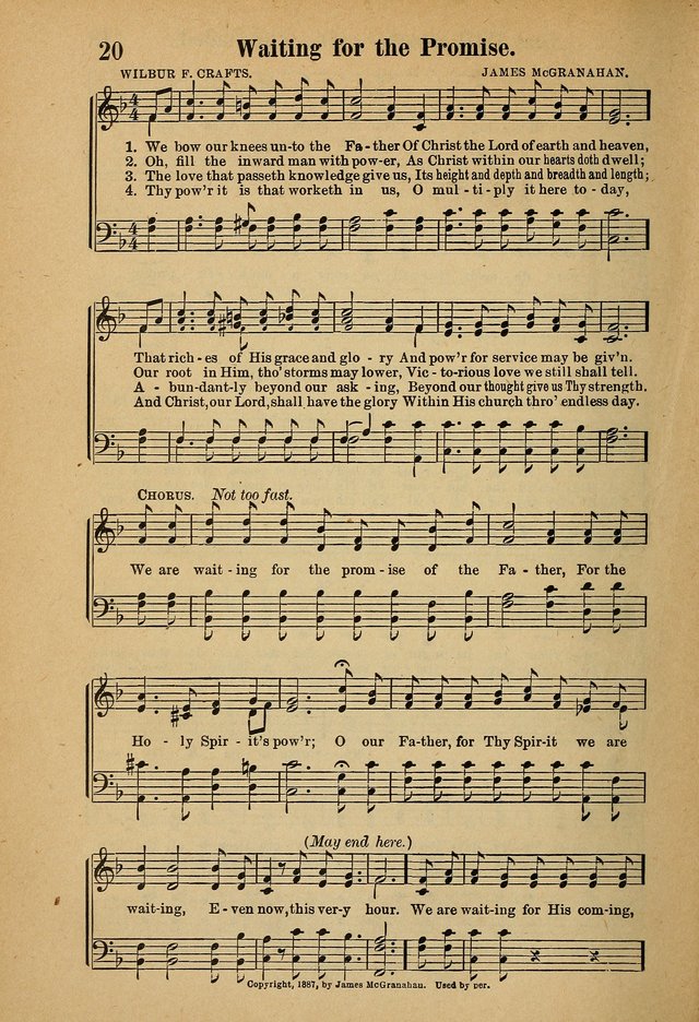 Hymns and Spiritual Songs page 20