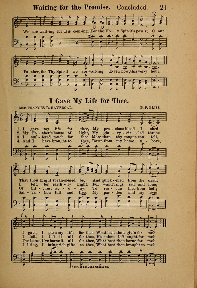 Hymns and Spiritual Songs page 21