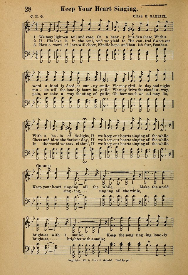 Hymns and Spiritual Songs page 28