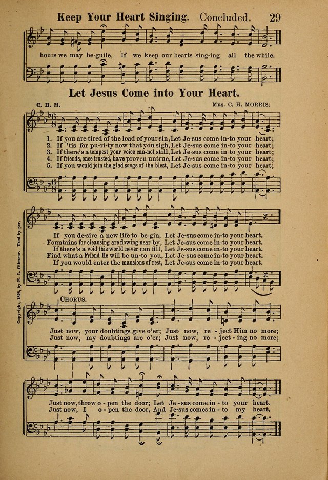 Hymns and Spiritual Songs page 29