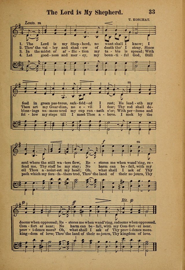 Hymns and Spiritual Songs page 33